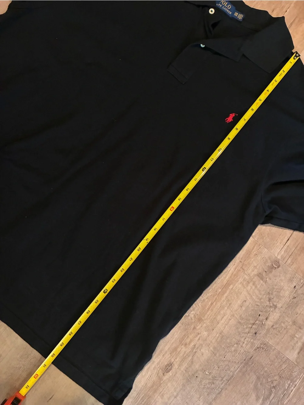 Polo by Ralph Lauren Black Polo with Red Pony
